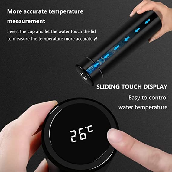 Hot & Cold Smart Vacuum Flasks Insulated Water