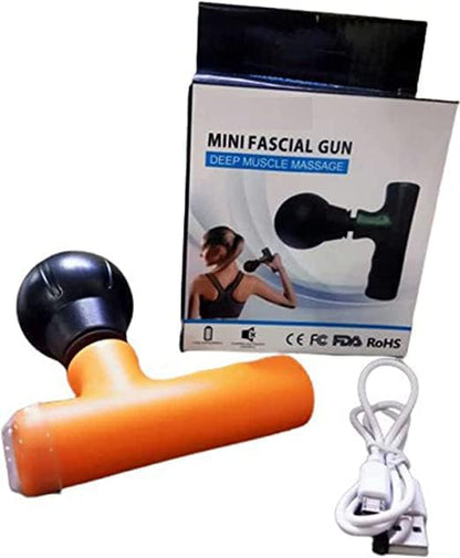 Electric Massager Gun Deep Tissue Percussion Muscle Mini Facial Gun Professional Body Massage Gun for Pain Relief