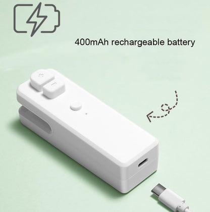 Rechargeable, 2 in 1 Heat Sealer and Cutter
