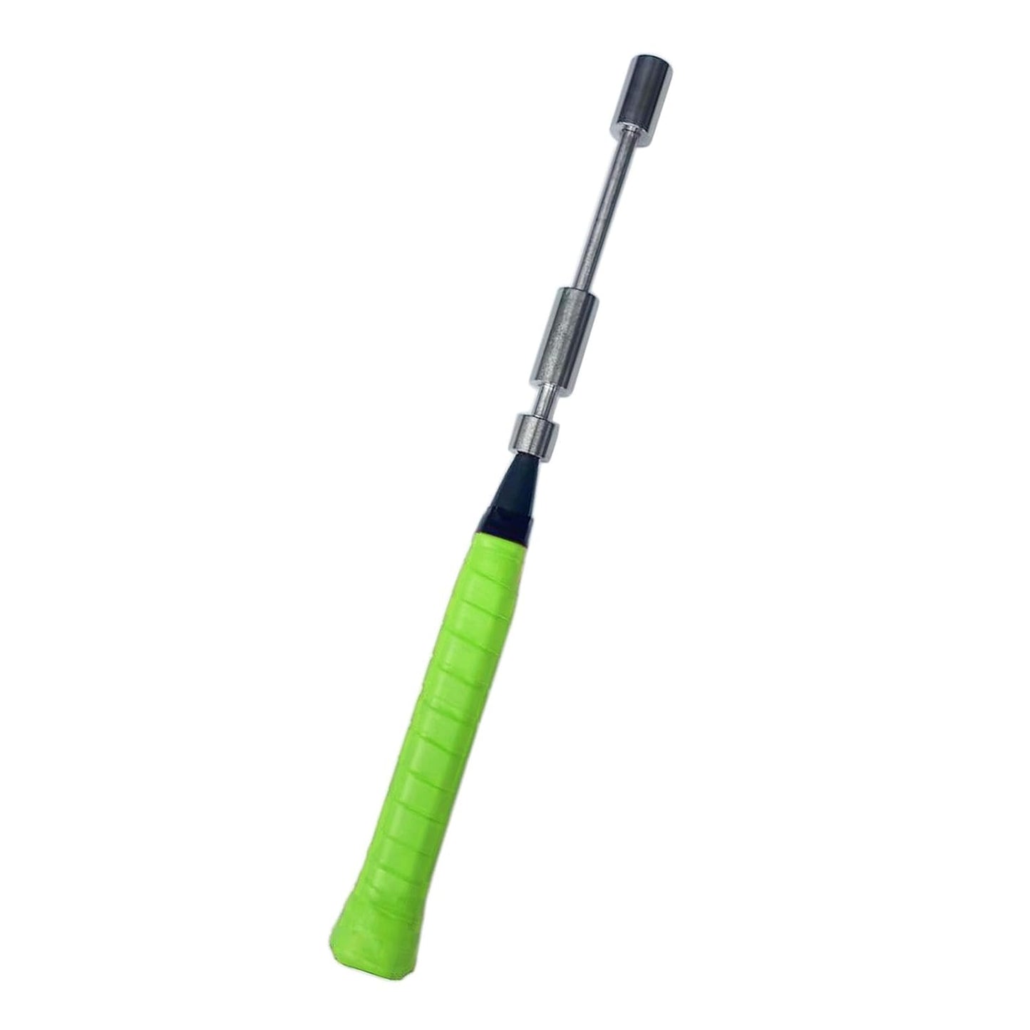 Badminton Racket Swing Trainer Pole Badminton Trainer for Power Green