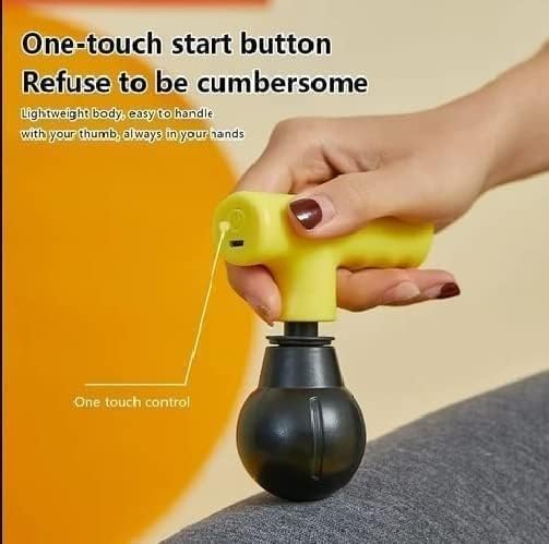Electric Massager Gun Deep Tissue Percussion Muscle Mini Facial Gun Professional Body Massage Gun for Pain Relief