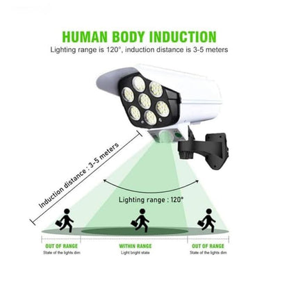 Sensor Security Camera Shaped LED light For Home,Outdoor,Garden with Remote Control | CCTV
