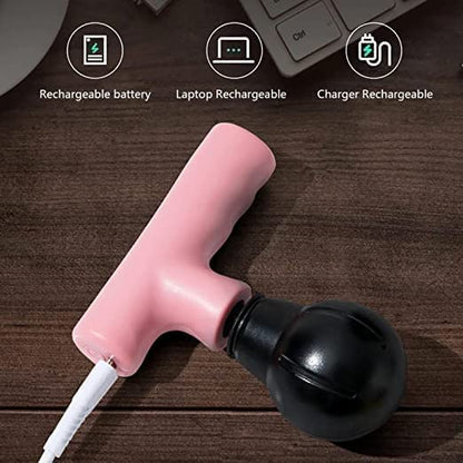 Electric Massager Gun Deep Tissue Percussion Muscle Mini Facial Gun Professional Body Massage Gun for Pain Relief
