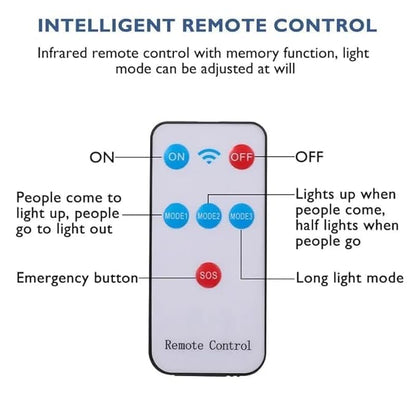 Sensor Security Camera Shaped LED light For Home,Outdoor,Garden with Remote Control | CCTV