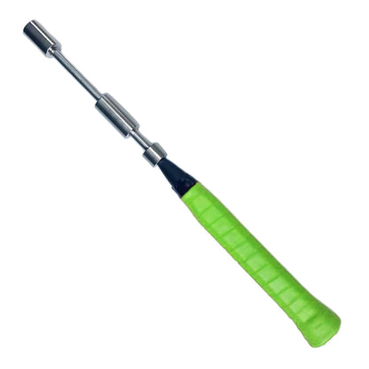 Badminton Racket Swing Trainer Pole Badminton Trainer for Power Green
