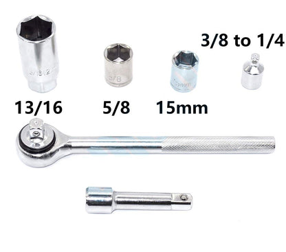 52.com Precision Socket Wrench Set Silver - 40 Pieces