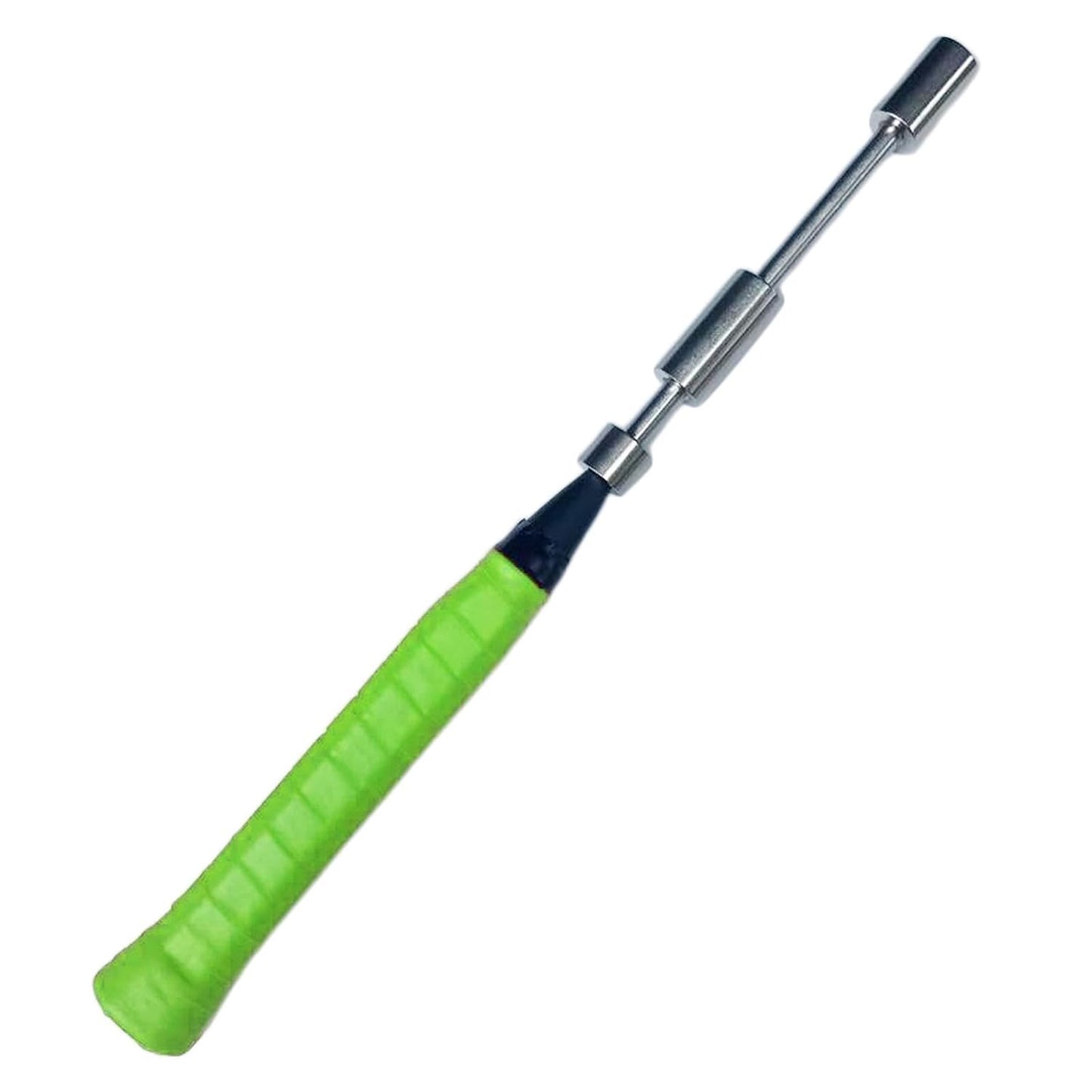 Badminton Racket Swing Trainer Pole Badminton Trainer for Power Green