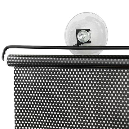 Vctitil 1 Pcs Roller Shades with Suction Cups Blinds Blackout Curtain Block UV ortable Window Cover Curtain for Car