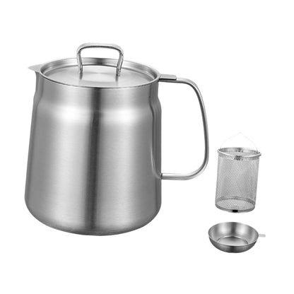 304 Stainless Steel Deep Fryer Pot with Basket