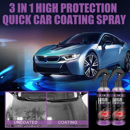 3 in 1 high Protection Fast car  Coating Spray