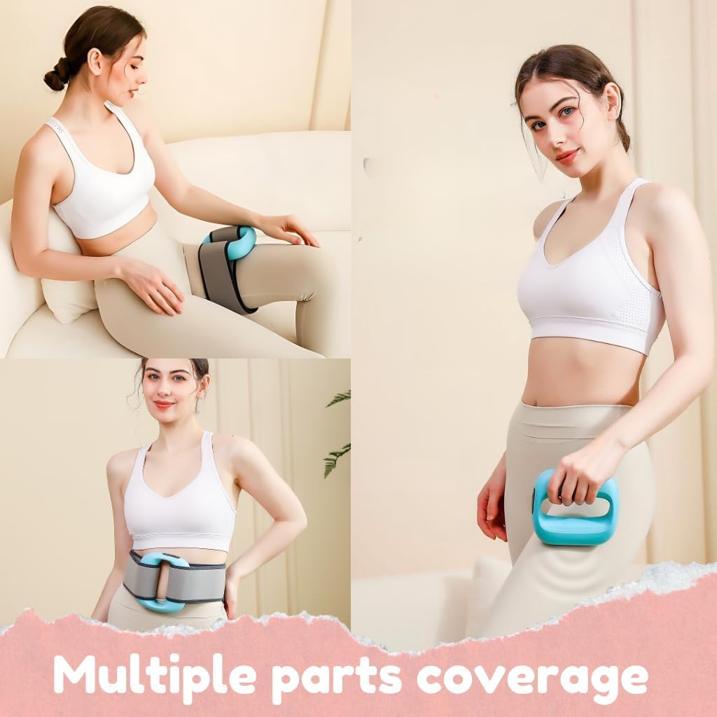 Massager, 8 Modes, Rechargeable, Handheld, Percussion Muscle Massager for Full Body Pain
