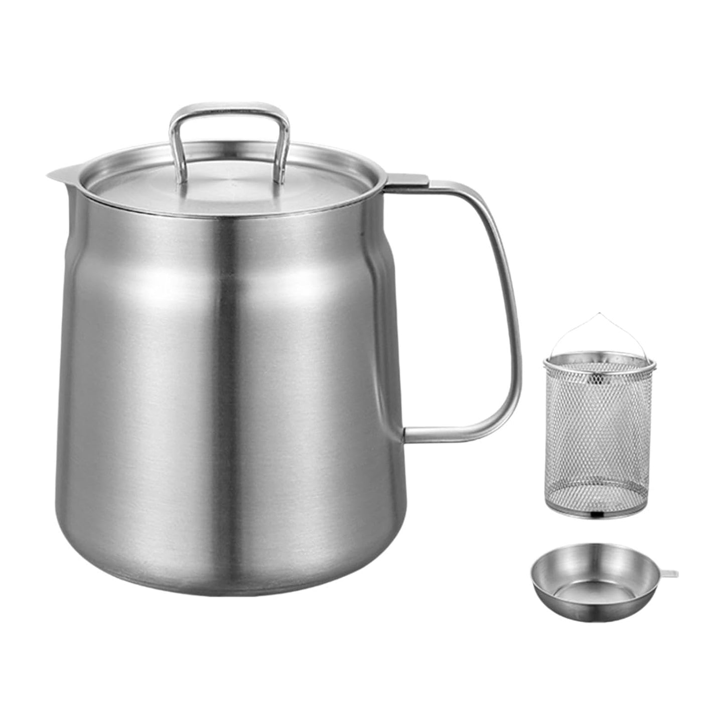 304 Stainless Steel Deep Fryer Pot with Basket
