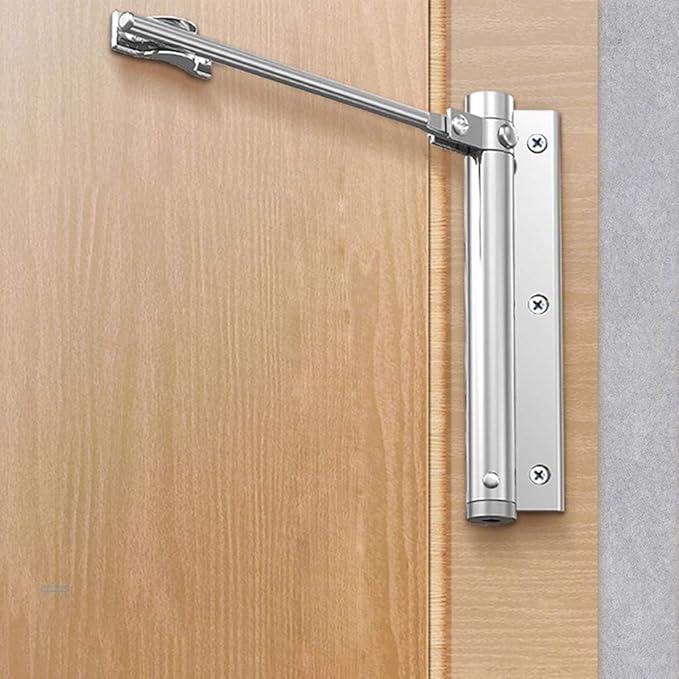 Automatic Door Closer, Adjustable Spring Storm Door Closer