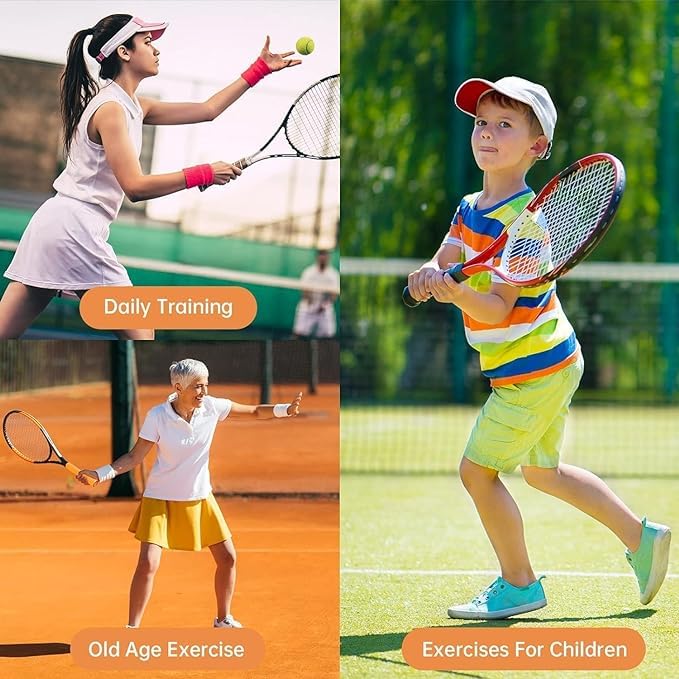 Tennis Trainer Rebound Ball,Solo Tennis Training Equipment for Self-Pracitce | Portable Tool |