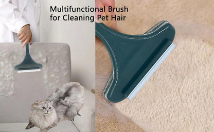 2-in-1 Window Cleaning Brush with Wiper