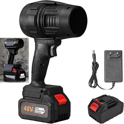 Cordless Leaf Blower with 2X 48V Batteries for Lawn Care and Patio Use