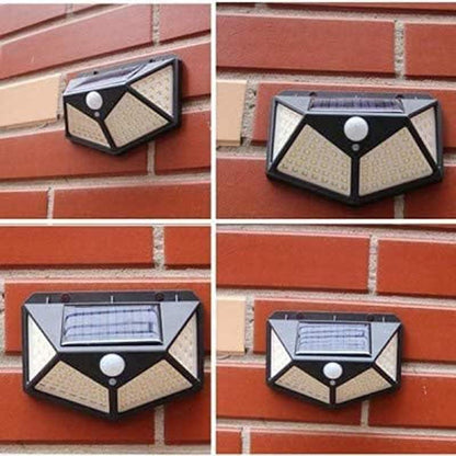 Solar Motion Sensor Sun-Powered LED Wall Light