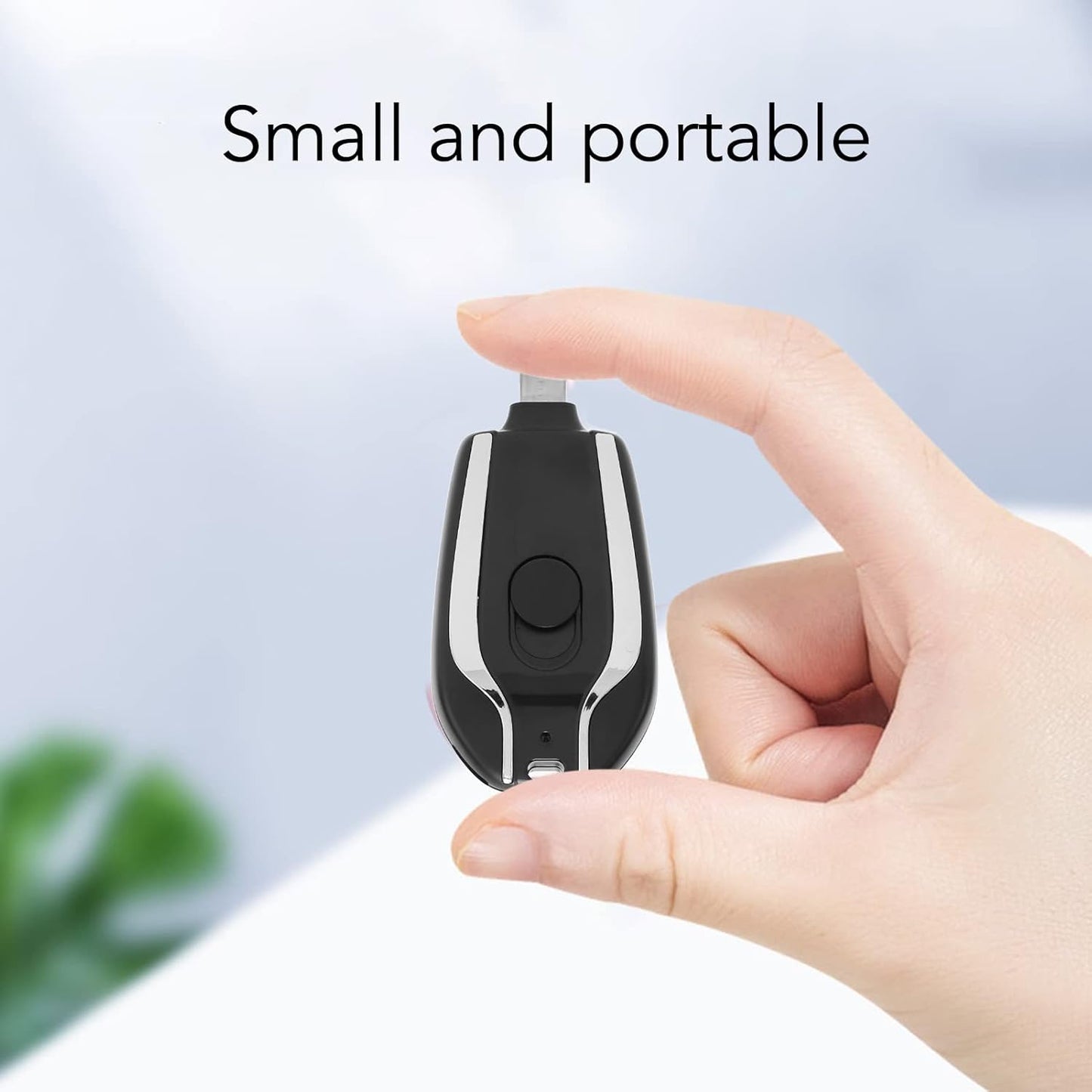 Mini Power Emergency Pod  Fast Finger 1500mah Charging
