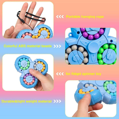 Magic Bean Rotating Fidget Cube