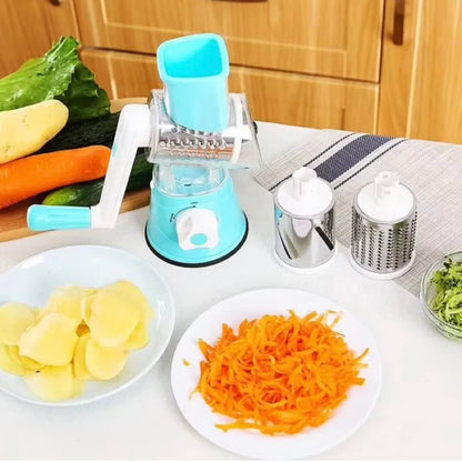Vegetable Slicer with 3 Interchangeable Blades
