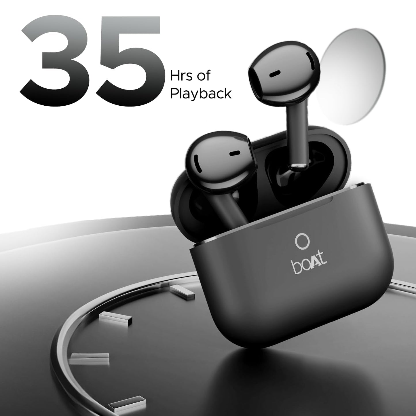 Boat Airdopes Joy, 35Hrs Battery, Fast Charge