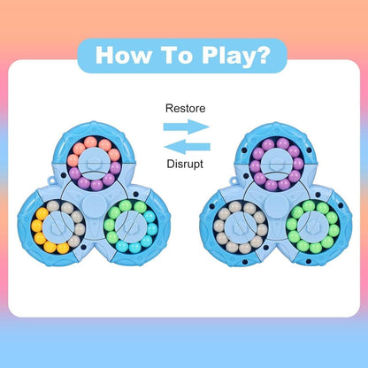 Magic Bean Rotating Fidget Cube