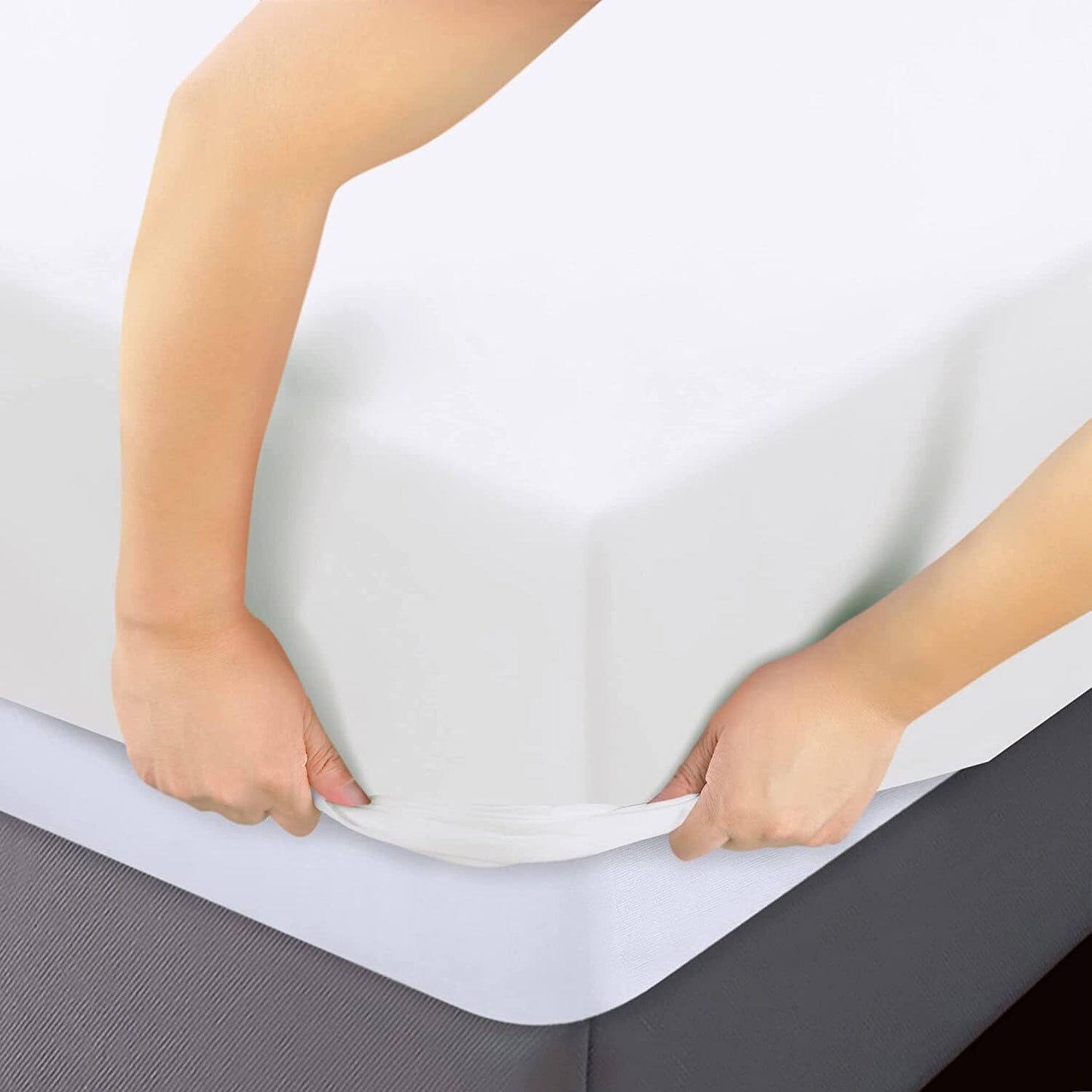Sheet-Deep Pockets-Soft Microfiber-Easy Care-Shrinkage and Fade Resistant-Fitted Sheets Full Size-Only 1 Fitted Sheet (Full, Off White)