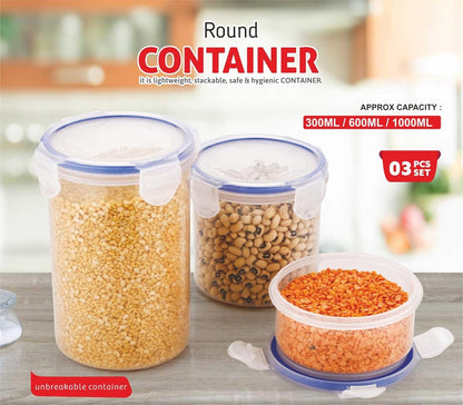Container Plastic Airtight Food Storage Containers