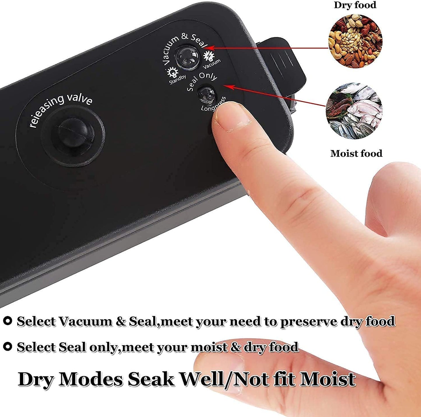 Machine, Automatic Fresh Food-Sealer, Vacuum Packing Machine For Fruits, Meat Preservation