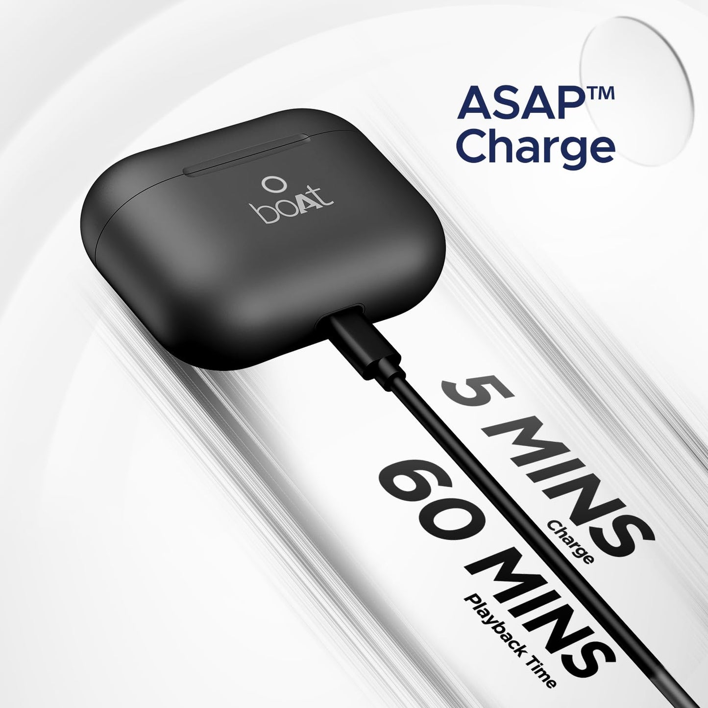 Boat Airdopes Joy, 35Hrs Battery, Fast Charge