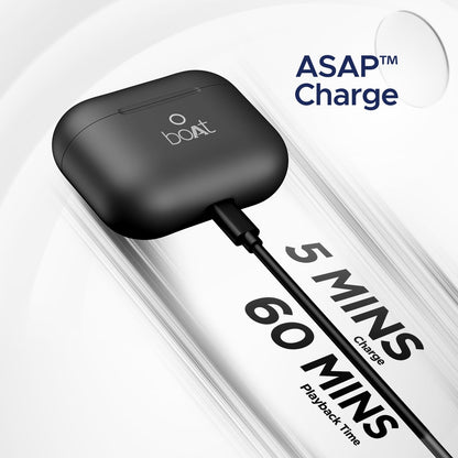 Boat Airdopes Joy, 35Hrs Battery, Fast Charge