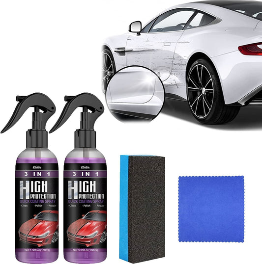 3 in 1 high Protection Fast car  Coating Spray