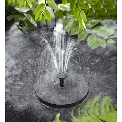 Solar Fountain Solar Fountain Pump With Battery Backup Solar Panel Kit Floating Fountain Powered Water Pump