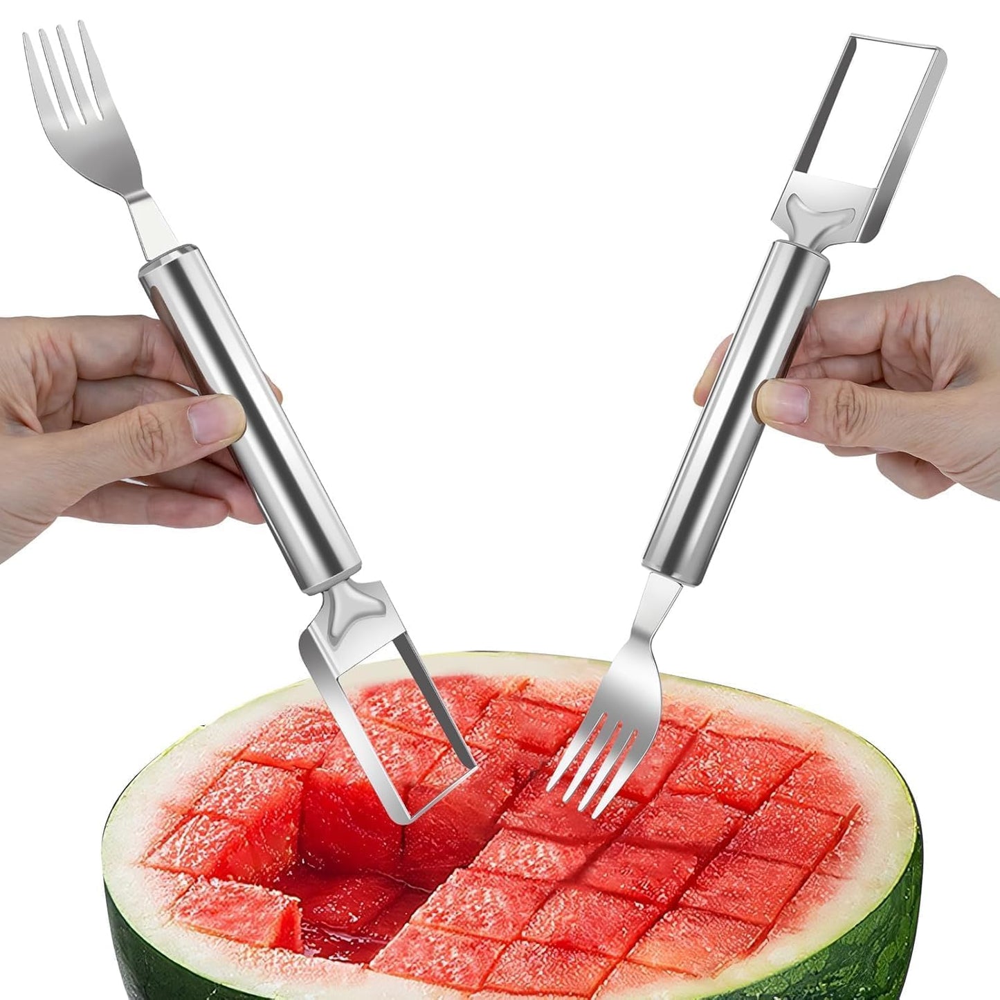 2-in-1 Stainless Steel Fruit Cutter