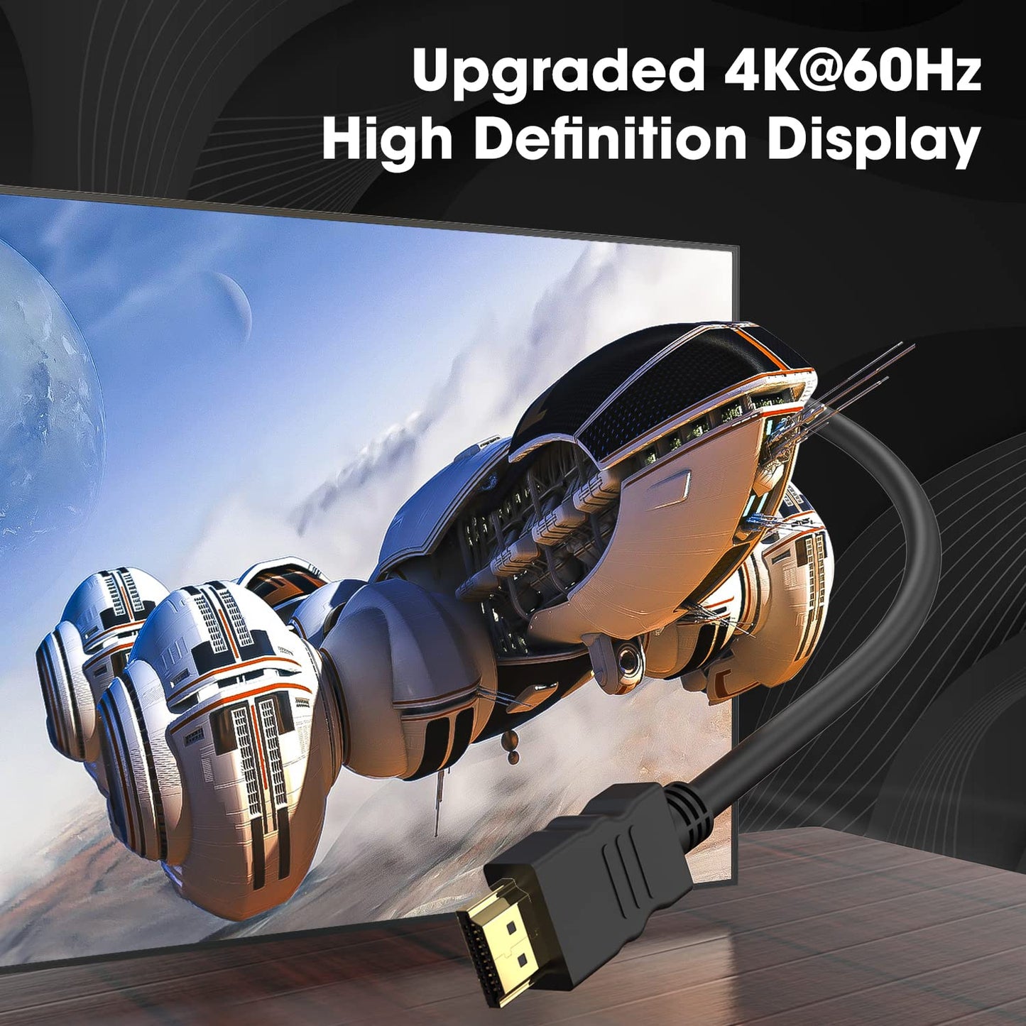e 1.5 Meter High-Speed HDMI Cable - Hdmi Arc Enabl | Strong & Durable | Supports Up To 32 Audio Channels |...