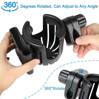 Universal 2-in-1 Cup Holder with Phone Holder