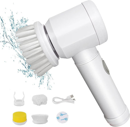 5-IN-1 HANDHELD ELECTRIC BATHROOM CLEANING BRUSH