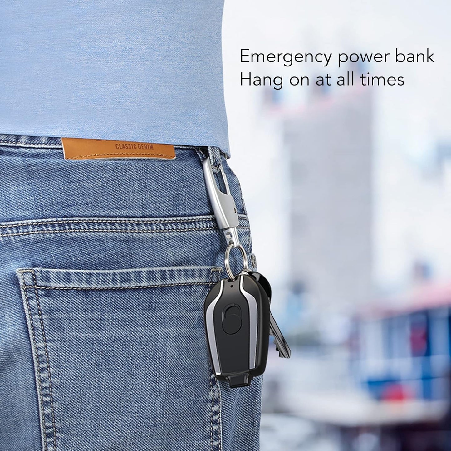 Mini Power Emergency Pod  Fast Finger 1500mah Charging