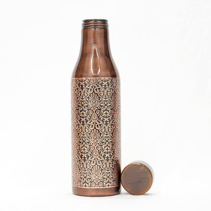 Water Bottle 1 Litre | Leak Proof, Durable & Rust Proof | Ayurveda and Yoga Health Benefits