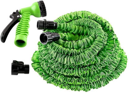 50FT Magic Expandable Telescopic Pipe Home Car Wash Water Gun Landscape Water Garden Hose Pipes