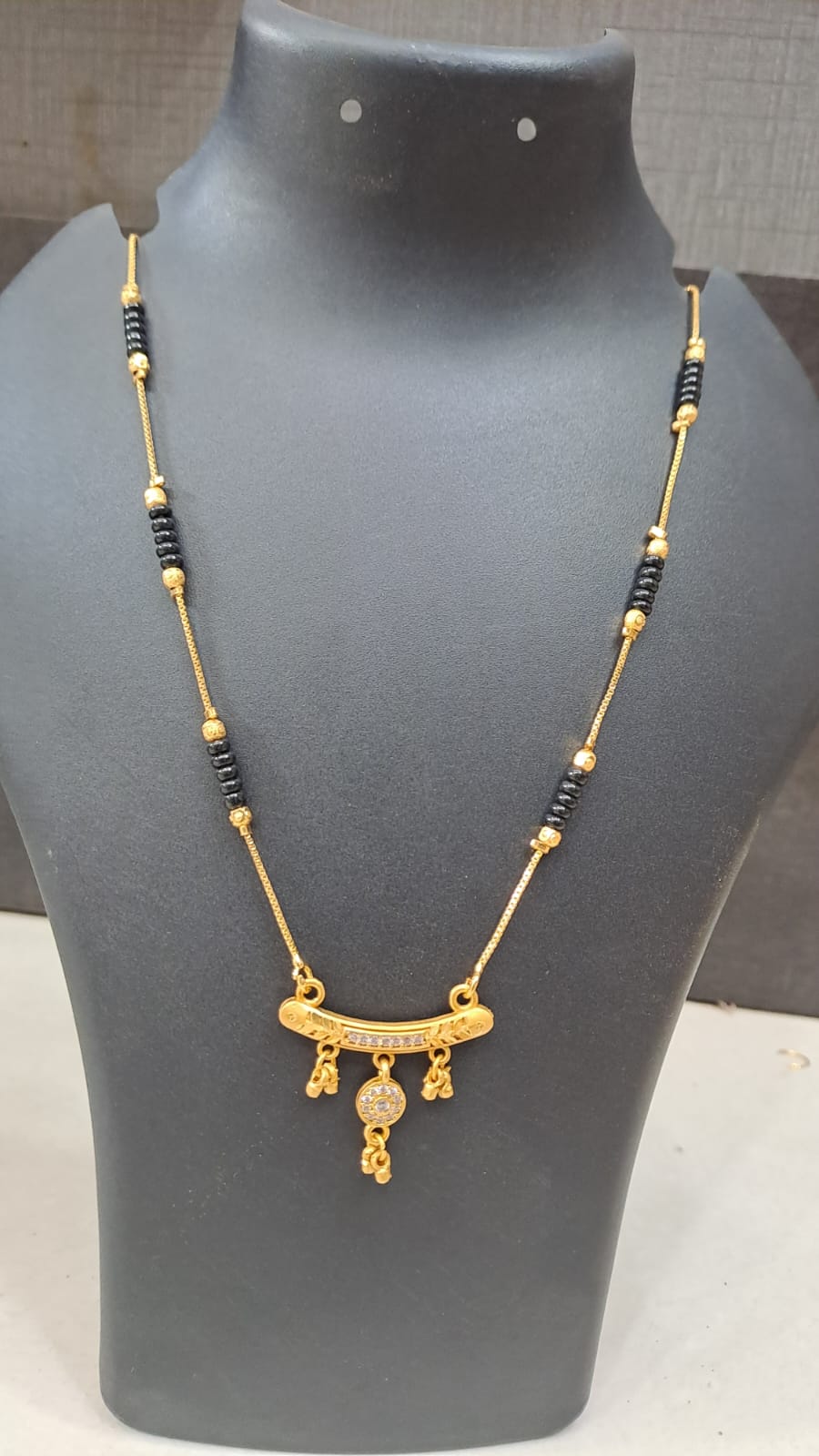 Elegant Black Bead Mangalsutra