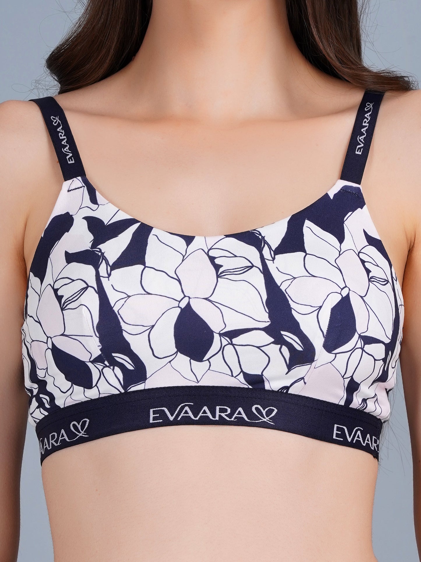 Geomatrical Digital Printed Sports Bra