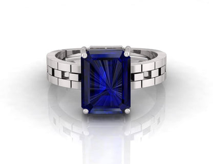 Blue Sapphire Neelam Gemstone Ring