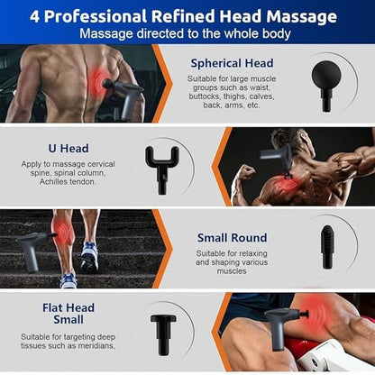 Premium Dual Handle Massage Gun
