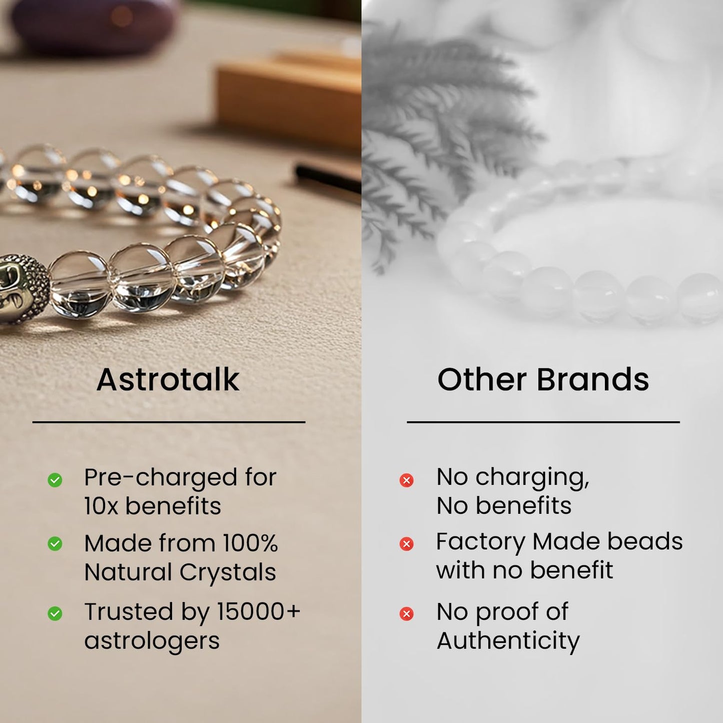Sphatik Crystal Bracelet | Sphatik Crystal for Women