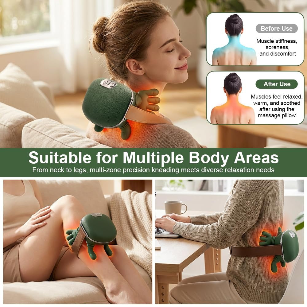 Neck & Shoulder Massager with Heating | Deep Tissue Pain Relief
