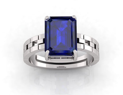 Blue Sapphire Neelam Gemstone Ring