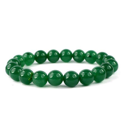 Green Aventurine Bracelet 8 mm Beads Bracelet Round Shape for Reiki Healing